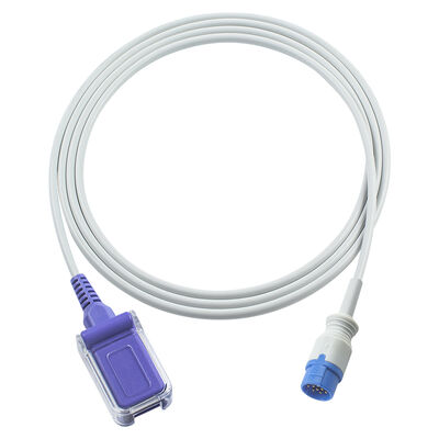 Emtel SpO2 Sensor Cable SpO2 Adapter Cable Nelcor O-ximax Tech 10Pin naar DB9 connector