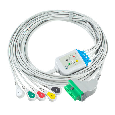 Fukuda Denshi CIO-07CTP-5NA CIO-07CTP-3NA ECG Kabel 15Pin DSL-8001 DSL-8001R Dynascope DS-8100 DS-8200 DS-8500