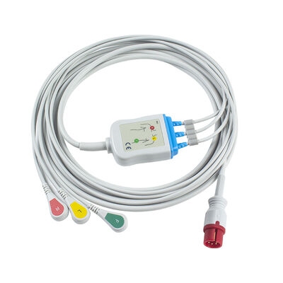 Medica D Logicare Serie 2000 Biocare im12 Penlon InterMed ECG Kabel 6-pins ECG Kabels en Leads
