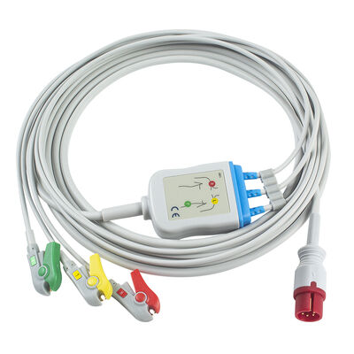 Medica D Logicare Serie 2000 Biocare im12 Penlon InterMed ECG Kabel 6-pins ECG Kabels en Leads