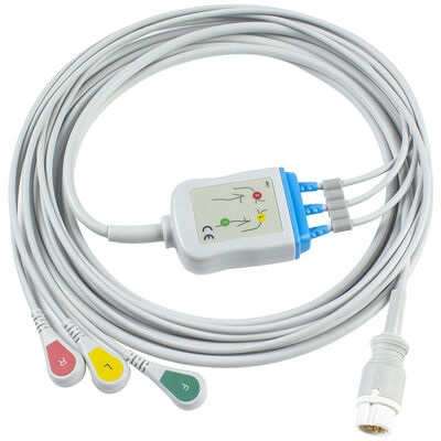 EKG-kabel 5 lood 12 pin M1975A voor volwassenen en kinderen