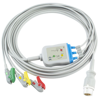 EKG-kabel 5 lood 12 pin M1975A voor volwassenen en kinderen