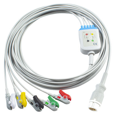 EKG-kabel 5 lood 12 pin M1975A voor volwassenen en kinderen