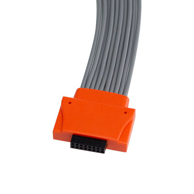 Compatibele Cardioline Walk400h Clickholter NG 5 7-afleidingen TPU-materiaal IEC-kleurcodering ECG-holterkabel