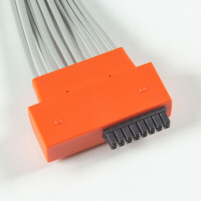 Compatibele Cardioline TouchECG HD+ 10 Lead Holter ECG-kabel met TPU-materiaal en IEC-kleurcodering