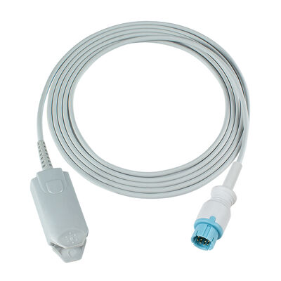 Compatibele LEPU Creative Aiview V12 V10 PH10 PH12 VX VS 10Pin SpO2-sensorkabel met een lengte van 2,5 M