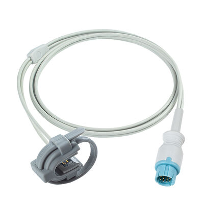 Compatibele LEPU Creative Aiview V12 V10 PH10 PH12 VX VS 10Pin SpO2-sensorkabel met een lengte van 2,5 M