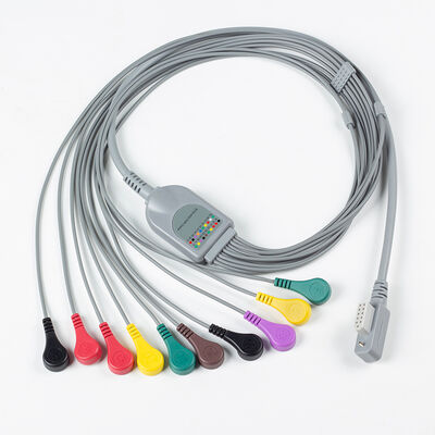 JincoMed 10 Lead MIC-12H-3 MIC-12H-3S MIC-12H-3L MIC-12H-3G EKG EKG Holter Kabels