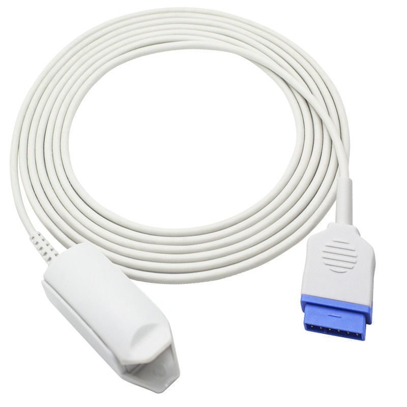 GE-Gezondheidszorg Marquette Spo 2 sensor 2006644-001 2021406-001 Streepje 2500 de Sonde van B20 11 Pin Adult Finger Clip SpO2