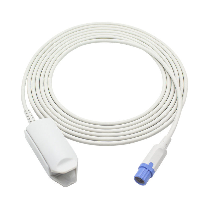 Sensor 7 van DragerS-iemens Sirecust Sirem SpO2 de Sonde van Pin Adult Finger Clip SpO2