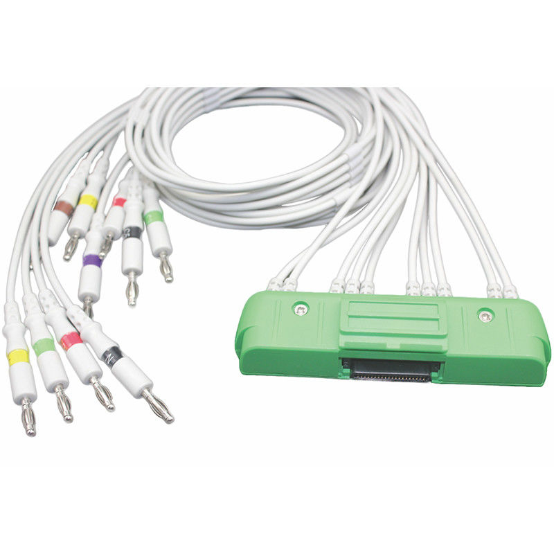Nihon Kohden Japan br-911D ecg-9320 ecg-9522P Cardiofax V 1550K-Banaan 4,0 van CEI van de electrocardiogramkabel NK 10Lead