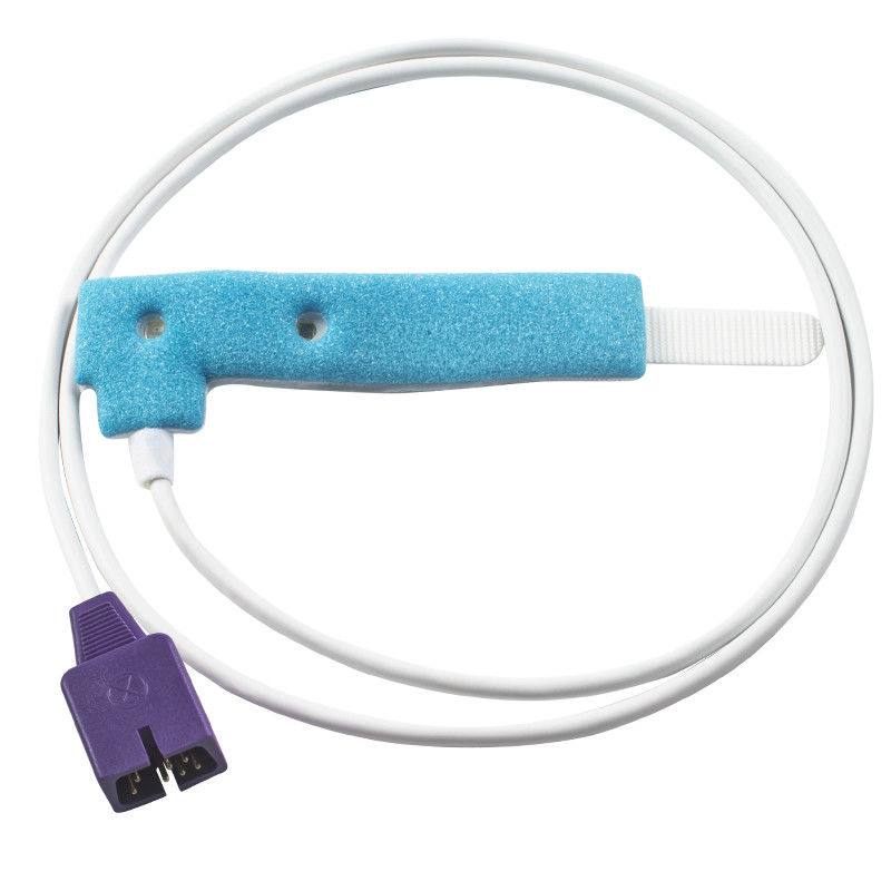 Symfonie n-3000 van Spong van de N-ellcordb9 7pin D20 Beschikbare SpO2 Sensor Pediatrische Blauwe Beschikbare SpO2-Sonde