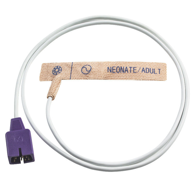 N-ellcor Beschikbare Spo2 Sensor DB9 7pin N25 N200 NPB 4000 de Volwassen van de Pasgeborenehuid Beschikbare SpO2 Sonde van de de Rekstof