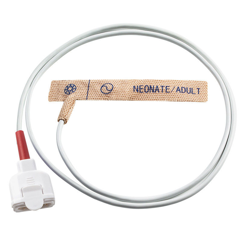 Van de de Reeks11pin Huid van de for M-asi-mo Beschikbare SpO2 Sensor Rode de Rekstof