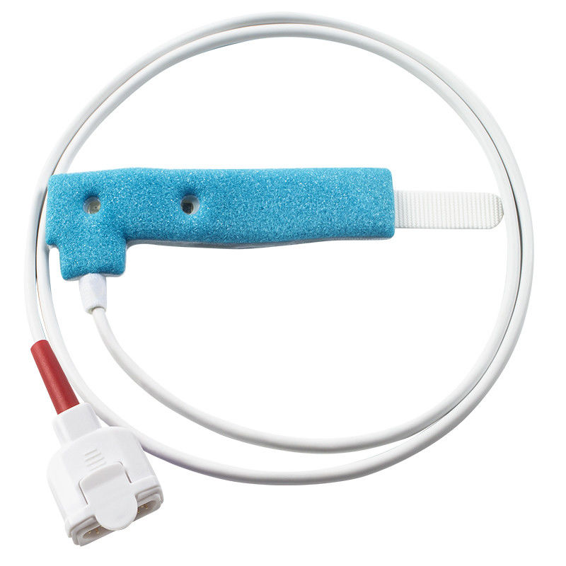 voor m-asi-Mo rood-Reeksen beschikbare SpO2 Sensor 11pin - Blauwe Spong