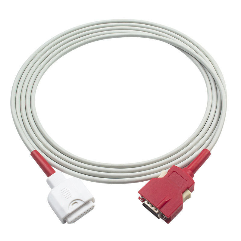 Van de de Oskabel SpO2 van de for M-asi-moimpuls van de Sensor Rode Technologie SpO2 de Uitbreidingskabel 2406