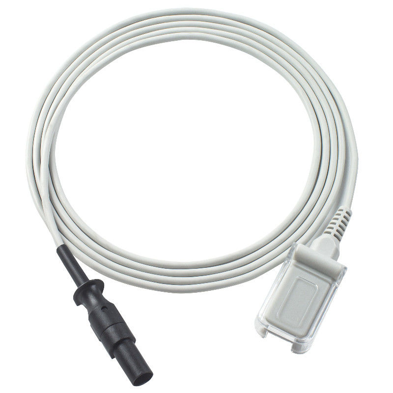 De Sensorkabel 6Pin van M&B SpO2 aan van de de Adapteruitbreiding van DB9 SpO2 Kabel 2.4M TPU