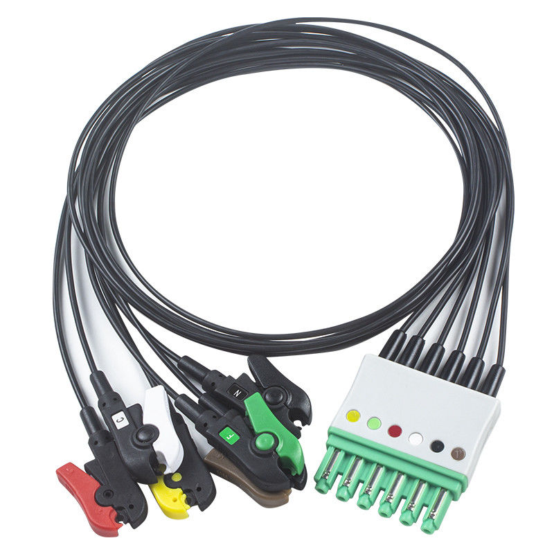 S-iemens Drager Radio Translucent Draad X-Ray 5 Leads MRI ECG Leads Draad