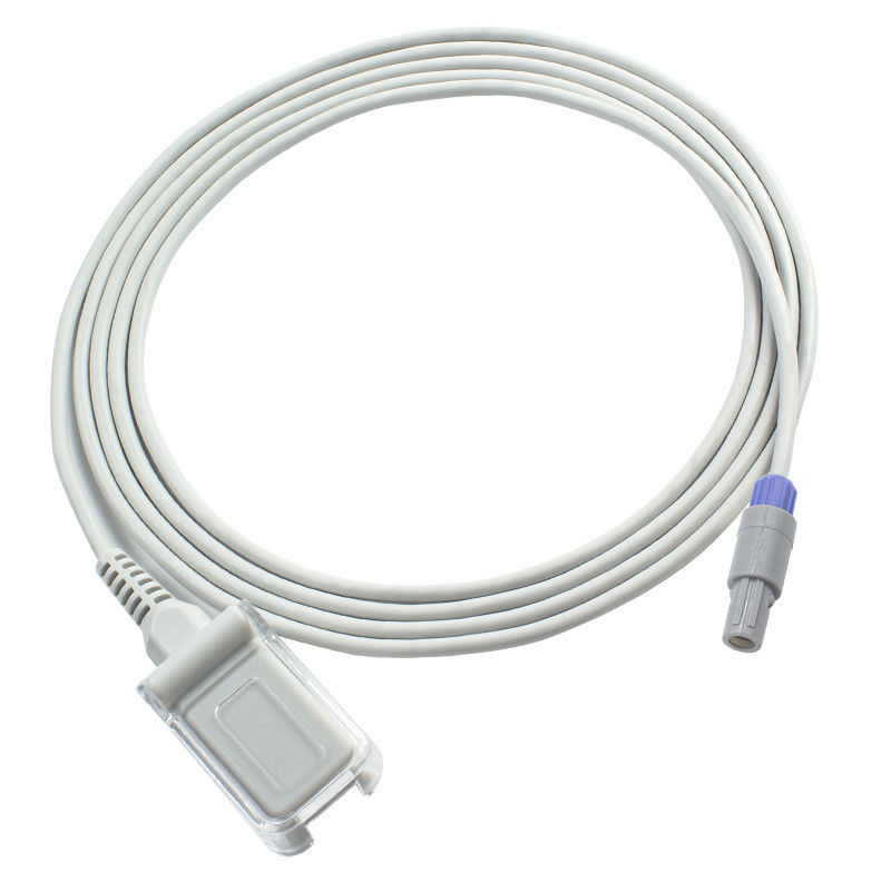 De Kabel 6Pin van de Comenspo2 Sensor aan de Uitbreidingskabel 2.4M TPU van DB9 SpO2