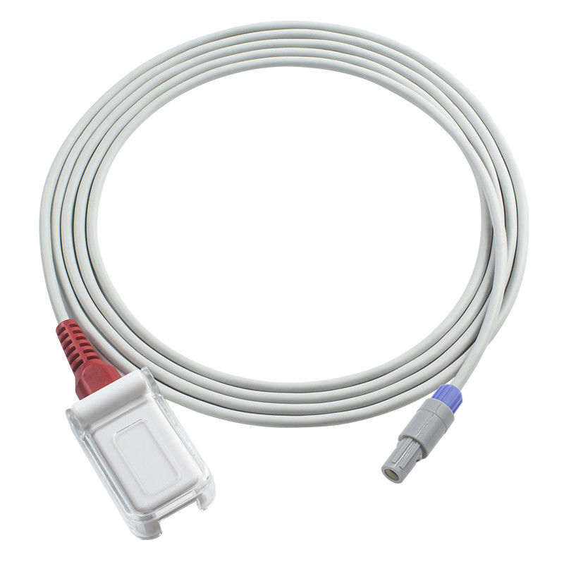 Kabel van de Comen de Compatibele SpO2 Sensor voor m-asi-Mo Rode Technologie 3M Cable