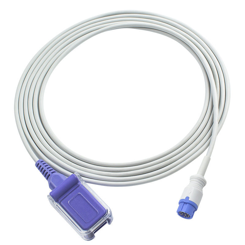 Van de de Sensorkabel SpO2 van NeusoftN-ellcor Oxi-max SpO2 van de de Adapteruitbreiding de Kabel 12Pin aan de Geduldige Kabel van DB9