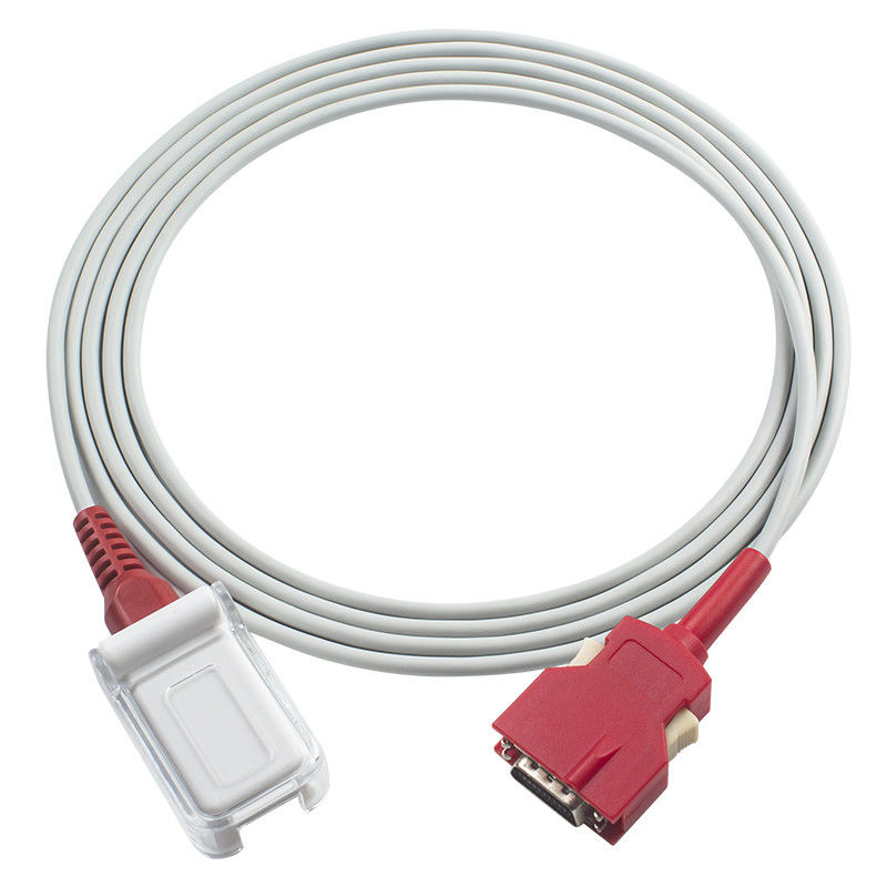 voor M-asimo Compatible SpO2 Adapter Cable 2055 3.0M voor Pronto-7, Rad-5, Rad-57, Rad-5v, Rad-8, Rad-87, Radical-7