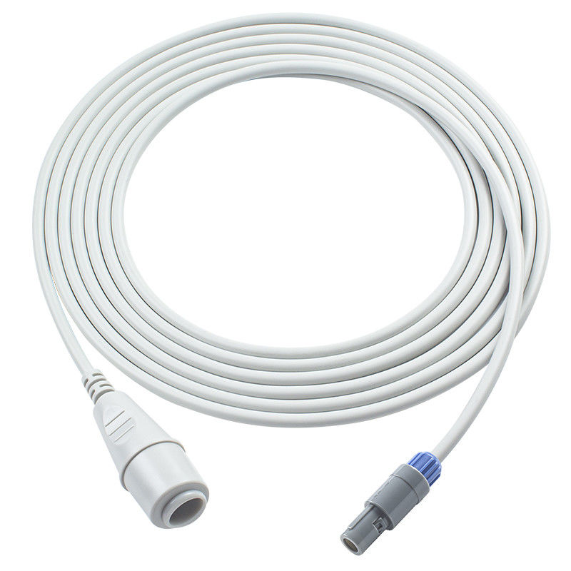 Compatibele Colin 6pin IBP adapter kabel naar Edward/BD/Abbott/Utah voor drukomvormer