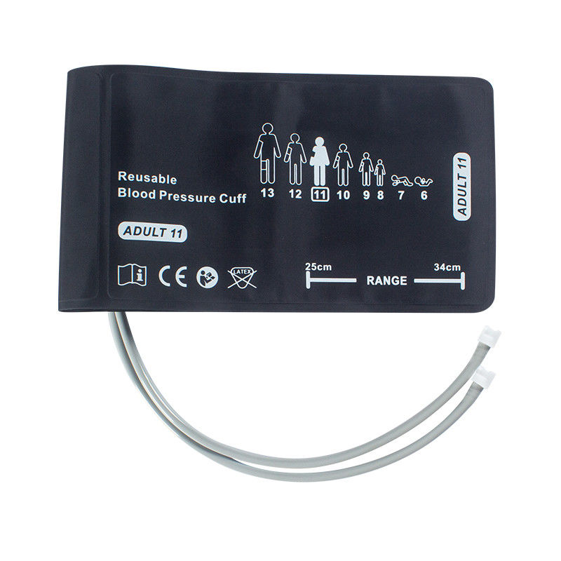 Compatibel Welch Allyn Manschet Volwassen Bloeddruk Manschet Grootte 11 Volwassen Lang Dubbelbuis