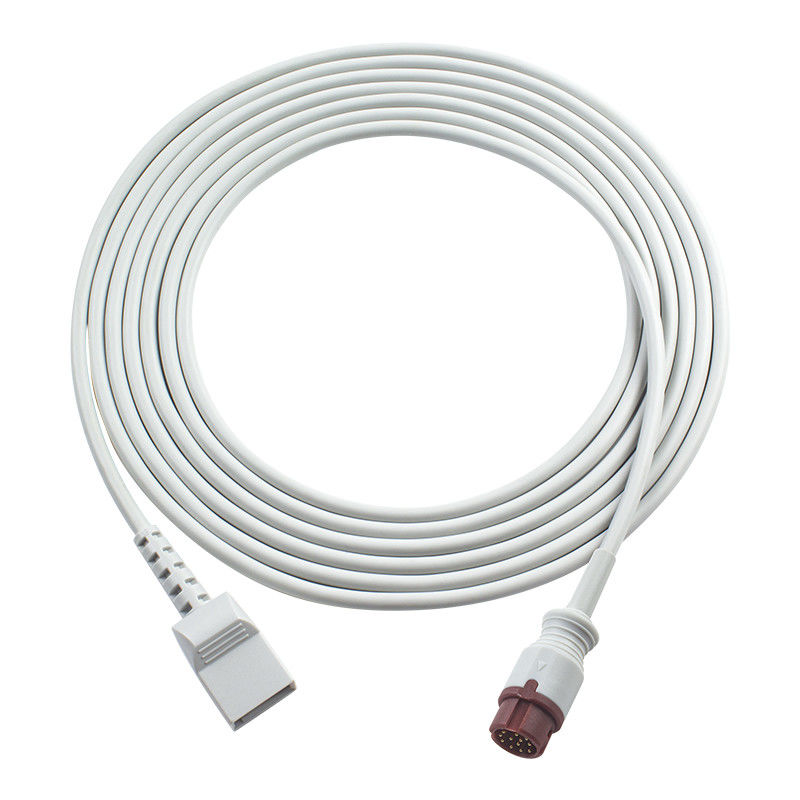 Mindray Datascope Compatible IBP Adapter Kabel 12 pin naar Utah Connector BeneView T1 T7 iMEC 10 15