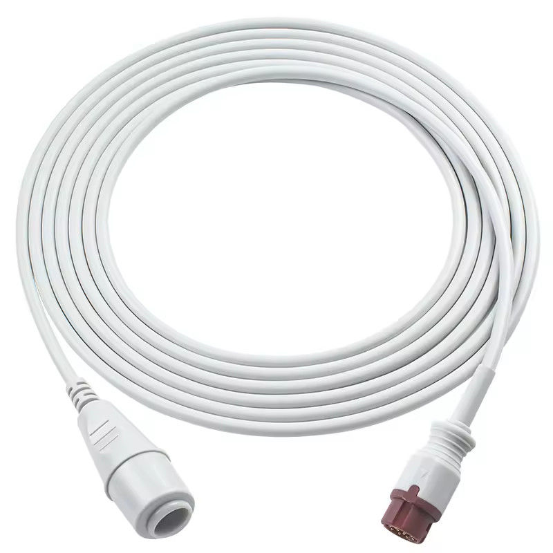 P-hilips 12Pin naar Abbott Medex IBP Adapter kabel Efficia CM120 IntelliVue MX600 896083021