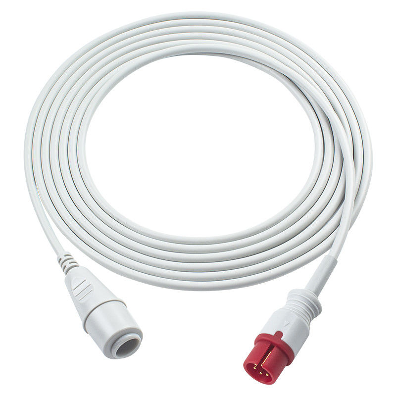 AAMI IBP Adapter Extension Cable 6pin naar Edward Connector Welch Allyn Propaq 102 104 106 205 Encore 106EL