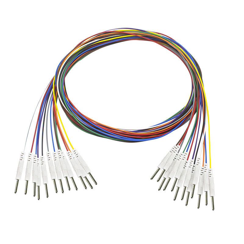 Din 2.0 Plug to 2.0 mm Pin Type EEG Elektrode kabel voor EEG Cap Standard Lengte 1.5M