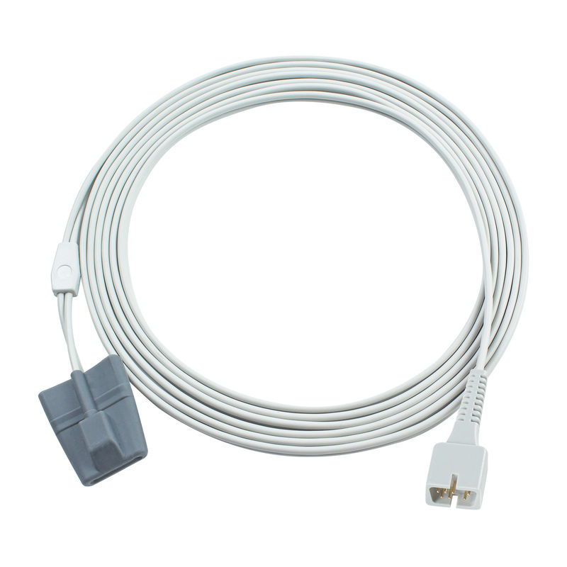 Digitale Oxmax Tech 9Pin Pediatrische Soft Tip Korte SpO2 Sensor 1M Compatibele Biolight A Q S-serie