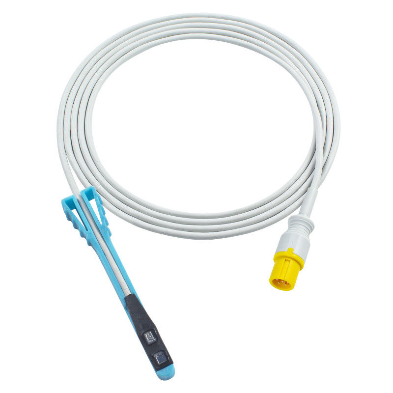 Dierencompatibele Contec 6Pin SpO2 sensor 3.0M voor CMS5100 CMS800 CMS9000C CMS9100