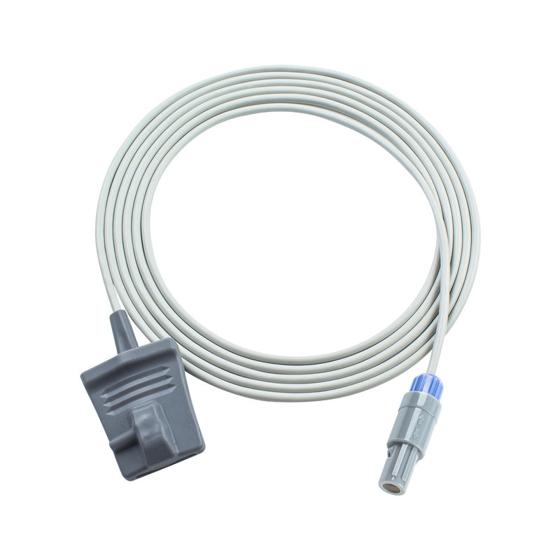 Compatibele Yonker Yk8000c SpO2 Probe kabel voor Yonker 6Pin Adult Soft Tip 3.0M