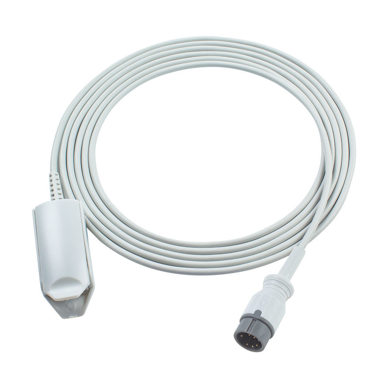 Compatibele Zoncare SpO2-testkabel voor Zoncare PM7000D Probe 6Pin Adult Digital 3.0M PM7000C
