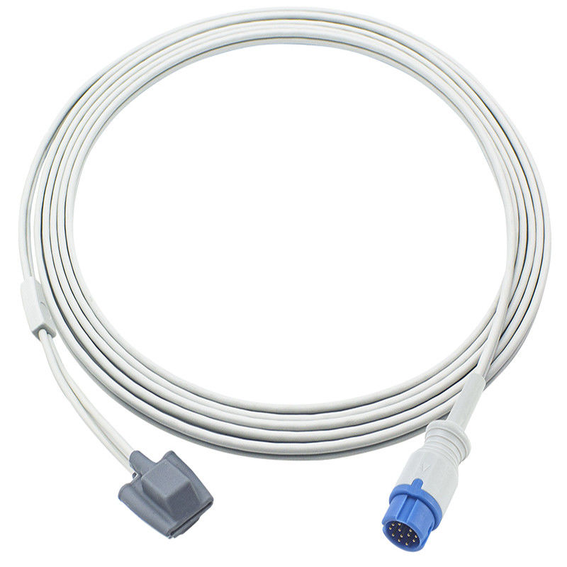 Compatibel Konsung Aurora 8/10/12 12Pin SpO2-sensor voor zuigelingen Konsung Aurora Baby SpO2-kabel 3.0M