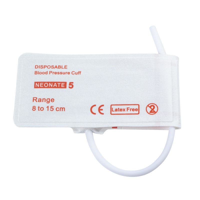 Eénbuisgrootte 5 8-15 cm Neonataal NIBP manchet met een slanglengte van 20 cm