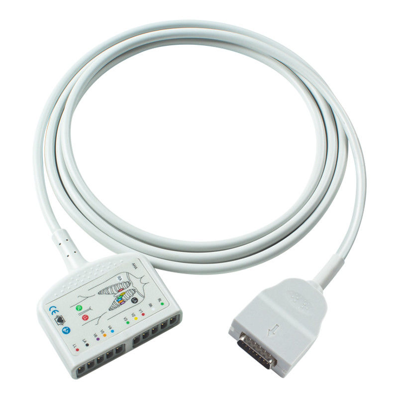 OD6mm 2.2M EKG kabel compatibel met Mortara Burdick 1600 300 3100 400 6100 800