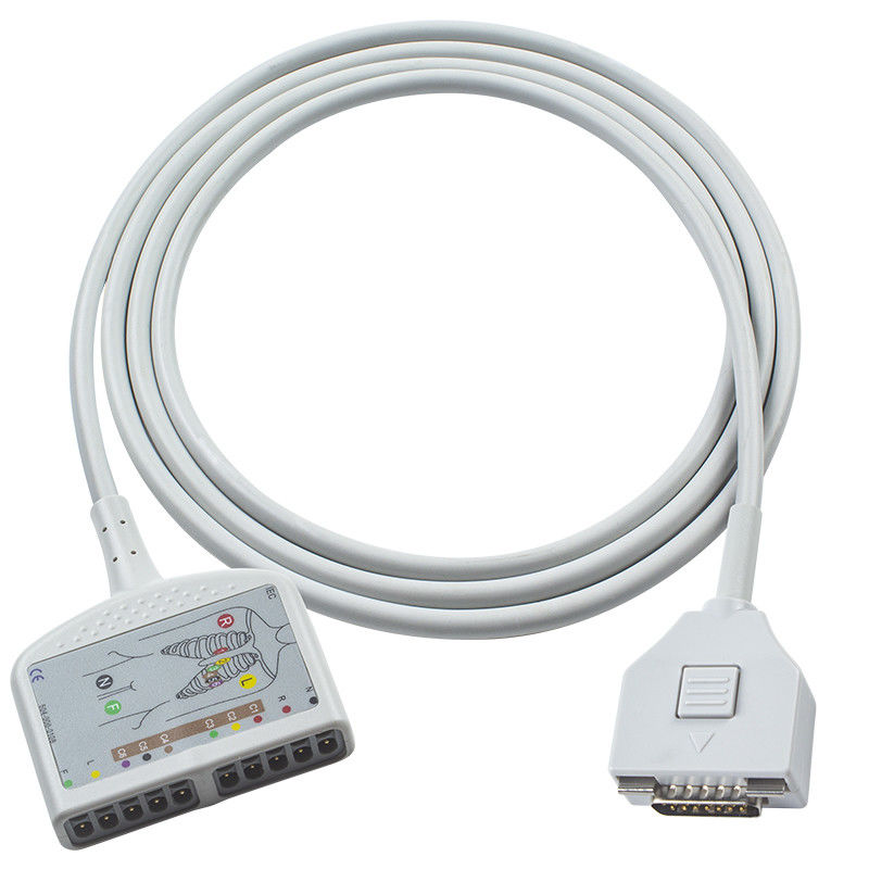 Compatibele Fukuda ME EKG kabel voor Fukuda Cardisuny, KP-500, KP-500D