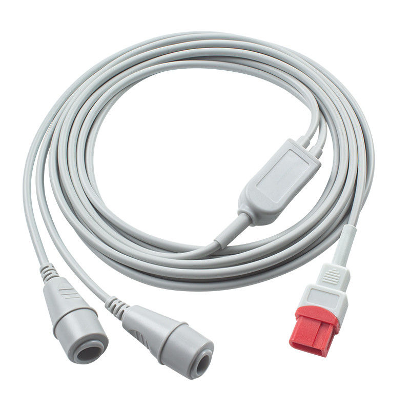 10pin tot 2 Edward Connector IBP kabel 3.5M compatibel voor Spacelabs