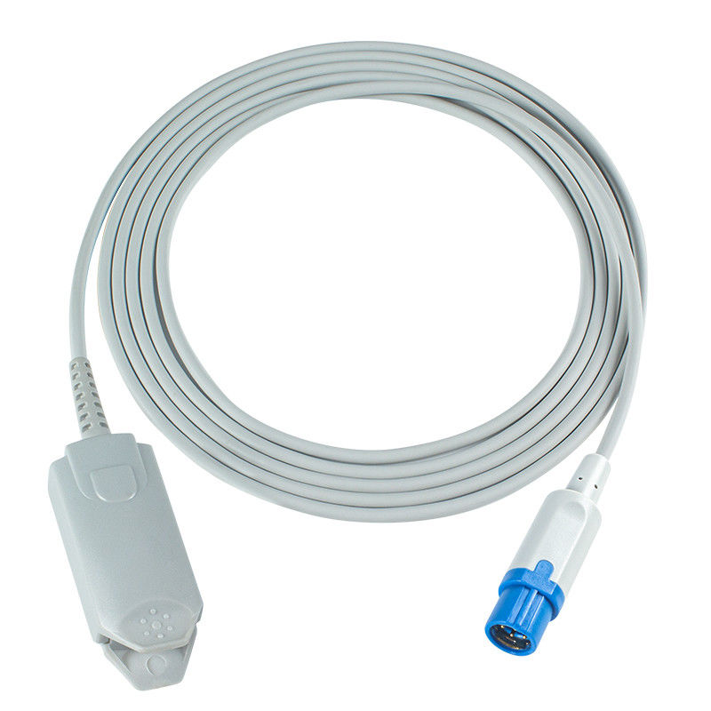 Grijs compatibel Draeger Direct-Connect SpO2 Sensor voor Infinity Delta 7Pin Houdbaarheid 24 maanden