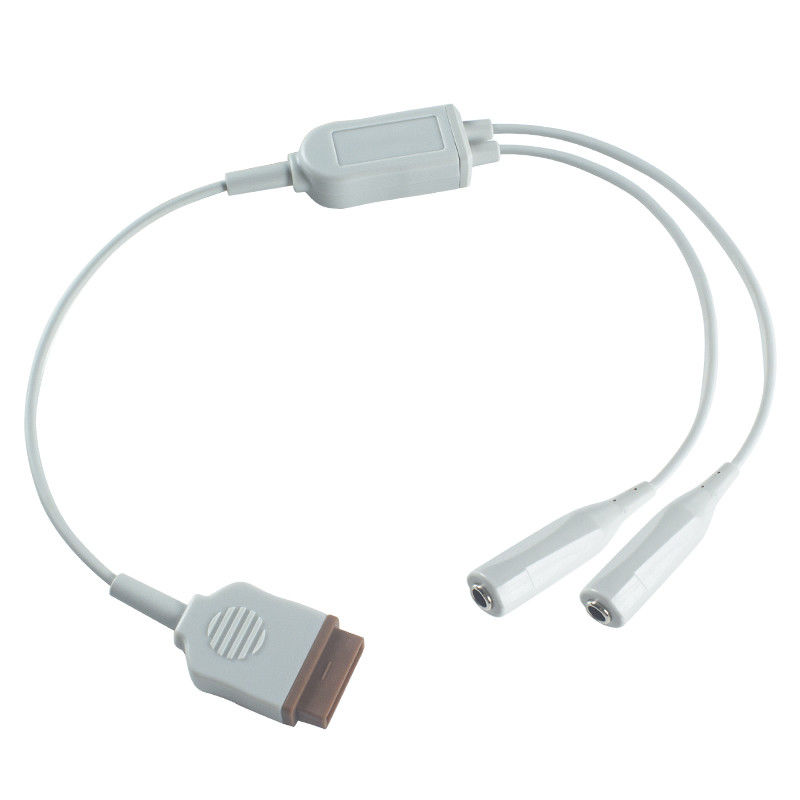Compatibele GE Healthcare Marquette temperatuuradapter voor donkergrijze volwassen patiëntgrootte
