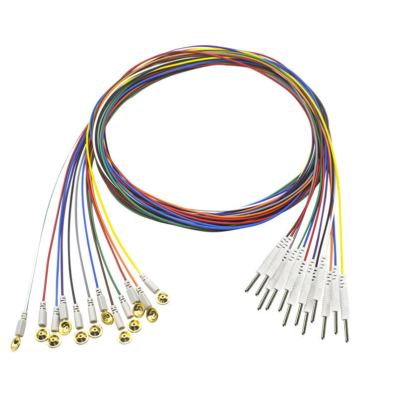 3.5 monokoptype Gouden GLB van het Stopeeg EMG Leadwires van het Elektrodeneeg Elektrode