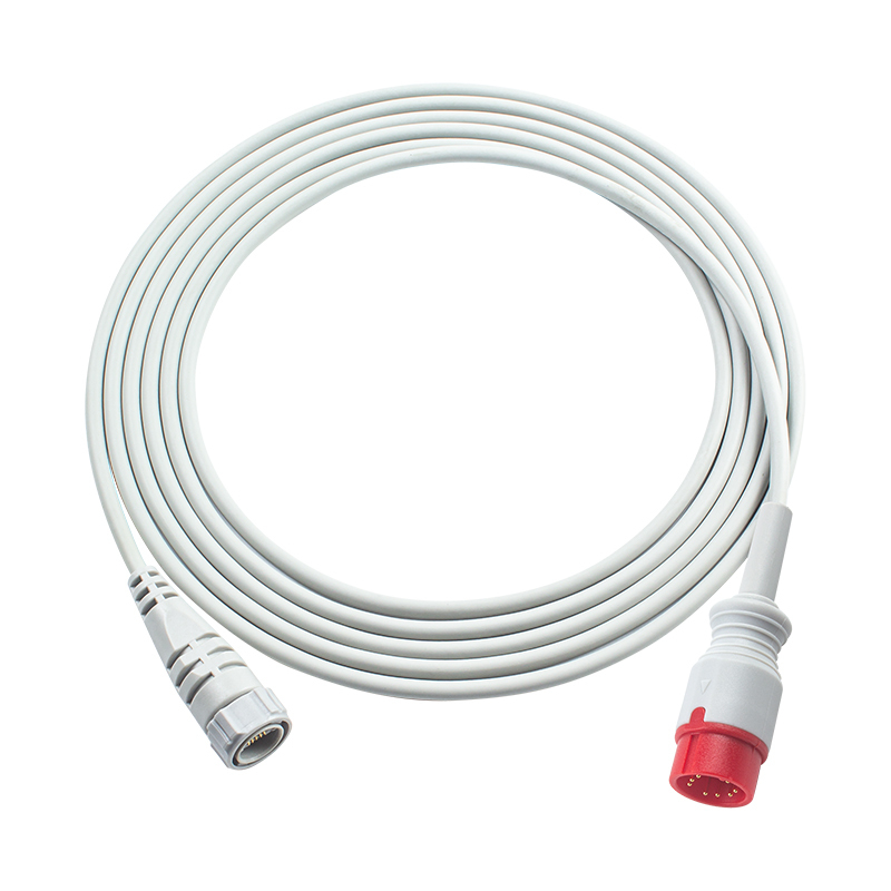 Zoncare IBP Adapter Extension Cable 8pin naar Edward Argon BD Abbott BB PVB Utah Medex Mindray Connector