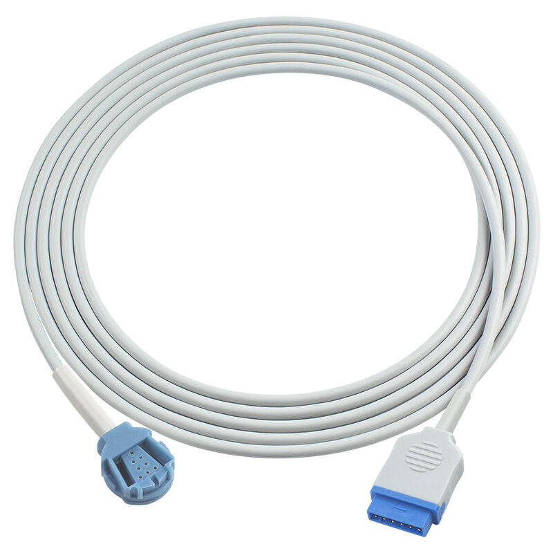 GE OXY-ES3-sensorkabel 11-pins GE-connector naar Datex OxiTip SpO2-adapterverlengkabel Carescape B650 V100