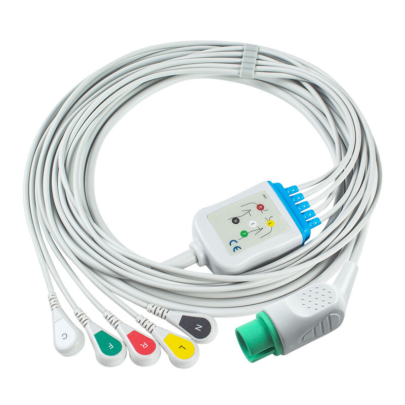 Petas KMA900 17-pins ECG-kabel en geleidingsdraden