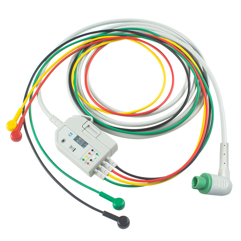 Stryker M-edtronic Physio-control LIFEPAK 12 120 15 Defibrillator ECG EKG-kabel en afleidingsdraden 11111-000018 11111-000020