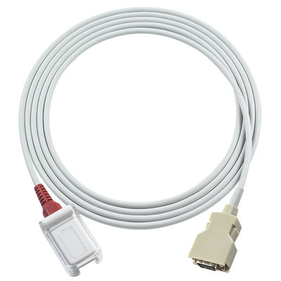voor M-asimo Compatible SpO2 Adapter Cable 2013 LNC-14 3.0M