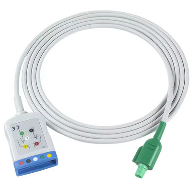 P-hilips PH Datascope 12Pin 5Lead ECG Trunk Adapter Cable voor CodeMasterXL+ Cardiosave IABP Rescue Hybrid